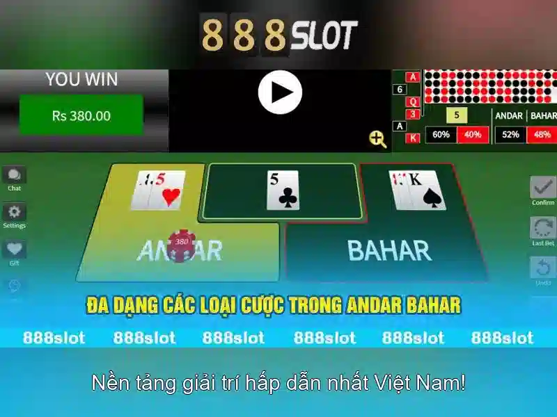 Các trò chơi có mặt tại 888Slot