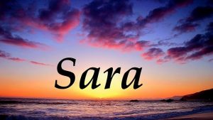 significado de Sara